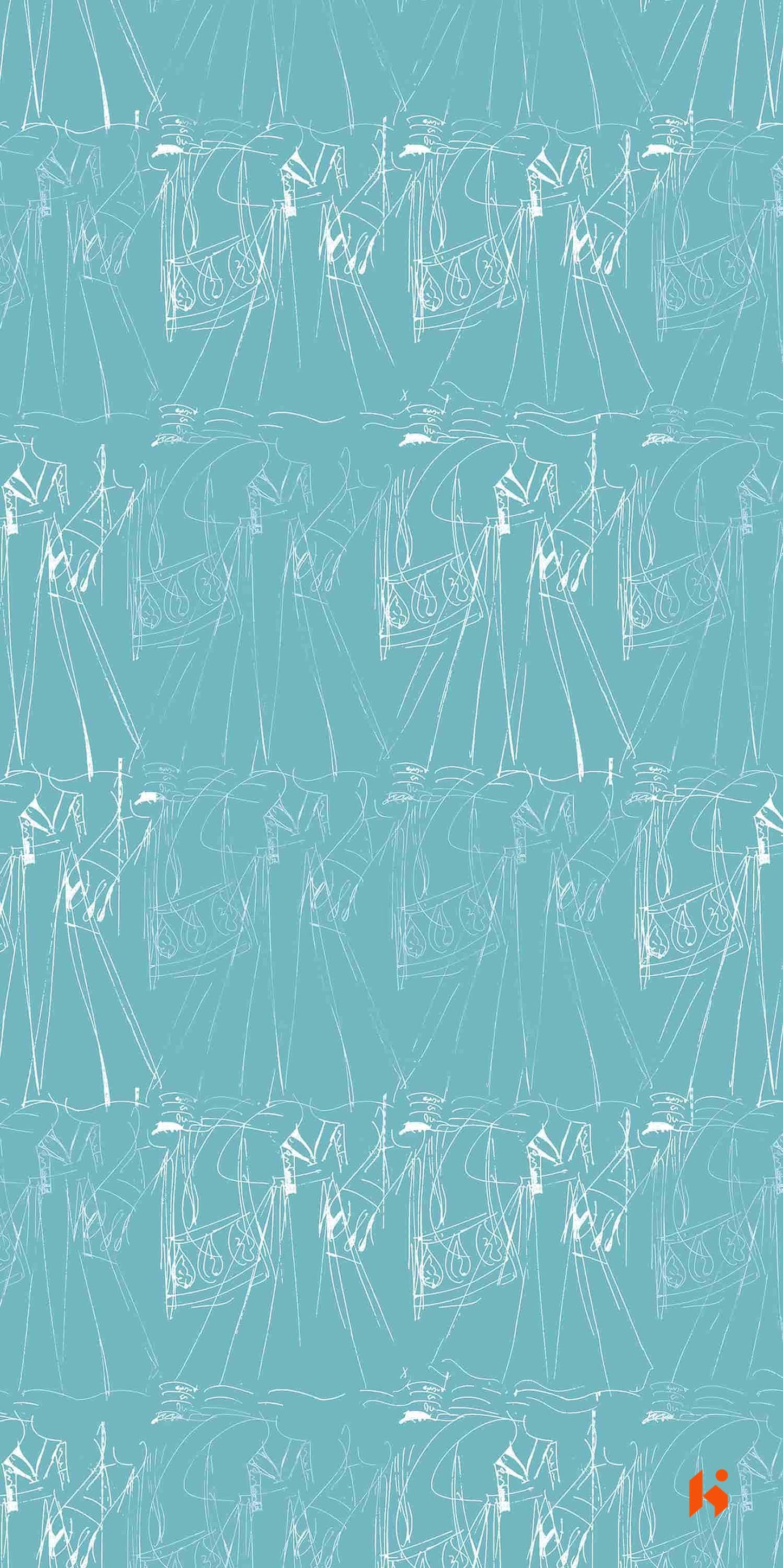 Century Laminates - 1547 - Turquoise Figurine