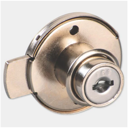 Ebco Multi Purpose Round Lock - 22mm (EMPL1-22)