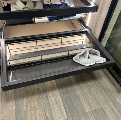 Ebco Wardrobe Pullout Shoe Rack (Soft Close)