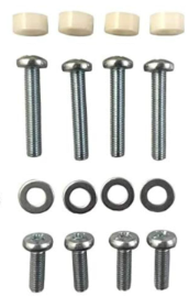 Ebco Mounting Screw Kit M6 For Prolift Bed Fittings - Set of Screw, Nuts and Washers