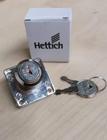 Hettich Multi Purpose Square Lock - 22mm - 200 KC