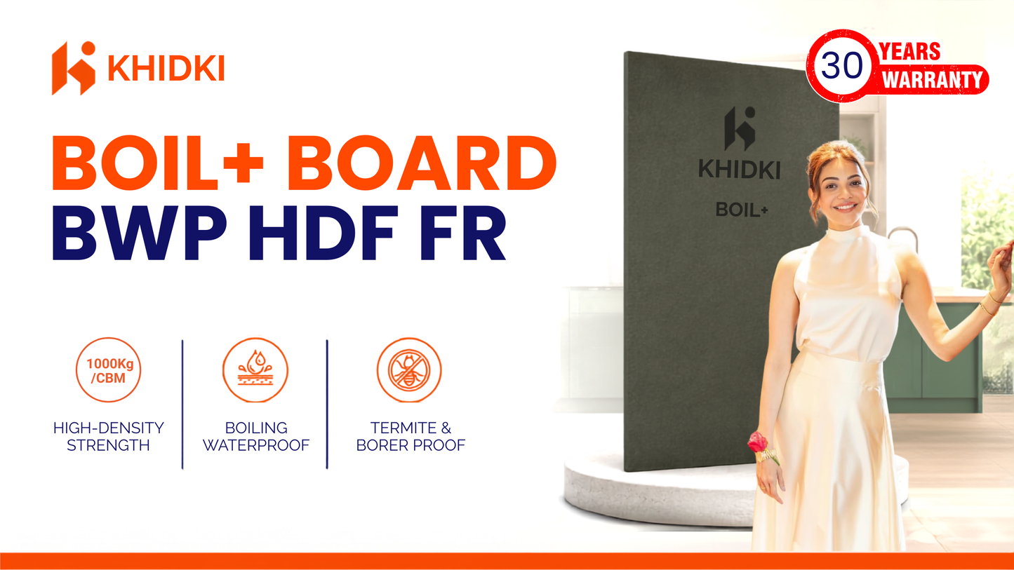 Khidki BOIL+ BWP-FR-HDF 8ftx4ft