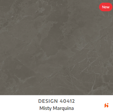 Merino Laminate - 40412 - Misty Marquina - 1mm 8ft x 4ft