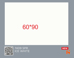 Virgo ABCO 0.8mm Laminates - 7409 - Ice White