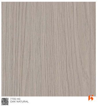 Virgo ABCO 0.8mm Laminates - 7735 - Oak Natural