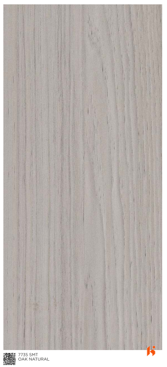 Virgo ABCO 0.8mm Laminates - 7735 - Oak Natural