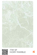 Virgo ABCO 0.8mm Laminates - 7741 - Ivory Marble