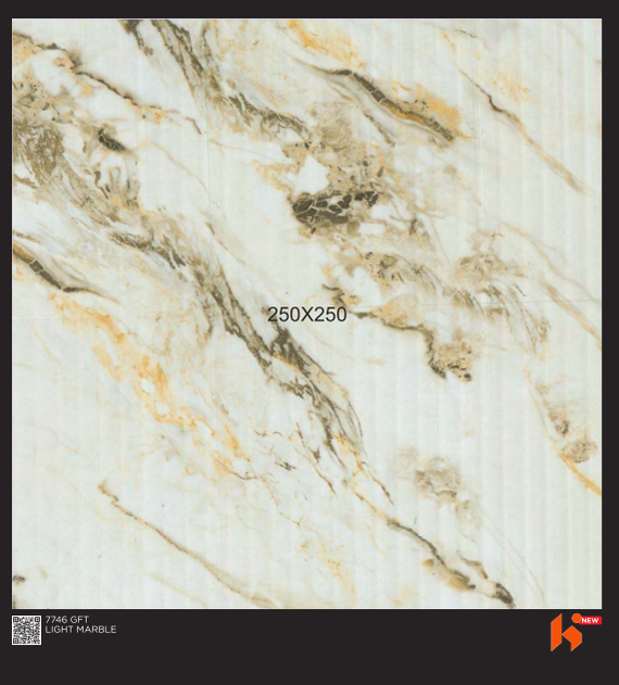 Virgo ABCO 0.8mm Laminates - 7746 - Light Marble