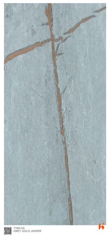 Virgo ABCO 0.8mm Laminates - 7748 - Grey Gold Jasper