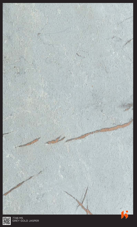 Virgo ABCO 0.8mm Laminates - 7748 - Grey Gold Jasper