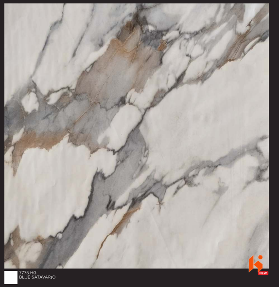 Virgo ABCO 0.8mm Laminates - 7775 - Blue Satavario