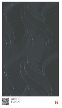 Virgo ABCO 0.8mm Laminates - 7806 - Black
