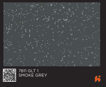 Virgo ABCO 0.8mm Laminates - 7811 - Smoke Grey