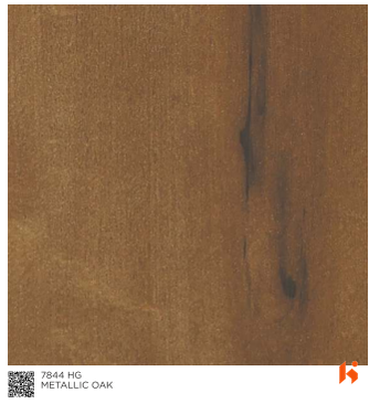Virgo ABCO 0.8mm Laminates - 7844 - Metallic Oak