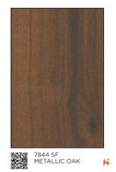 Virgo ABCO 0.8mm Laminates - 7844 - Metallic Oak
