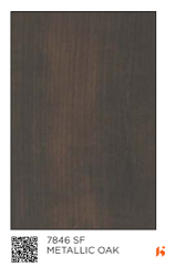 Virgo ABCO 0.8mm Laminates - 7846 - Metallic Oak