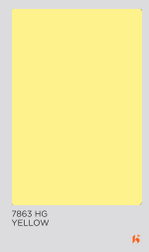 Virgo ABCO 0.8mm Laminates - 7863 - Yellow