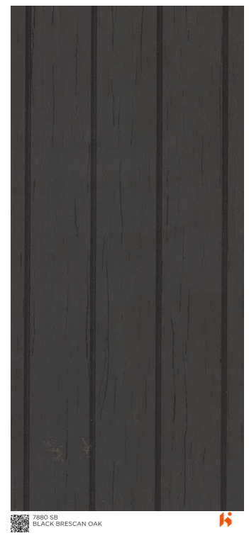 Virgo ABCO 0.8mm Laminates - 7880 - Black Brescan Oak