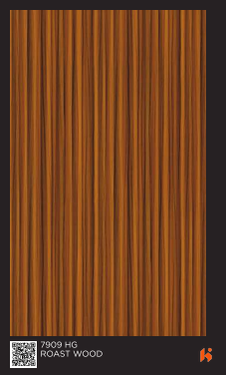 Virgo ABCO 0.8mm Laminates - 7909 - Roast Wood