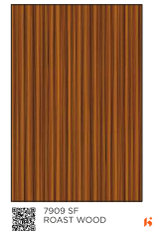 Virgo ABCO 0.8mm Laminates - 7909 - Roast Wood