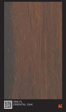 Virgo ABCO 0.8mm Laminates - 7916 - Oriental Oak
