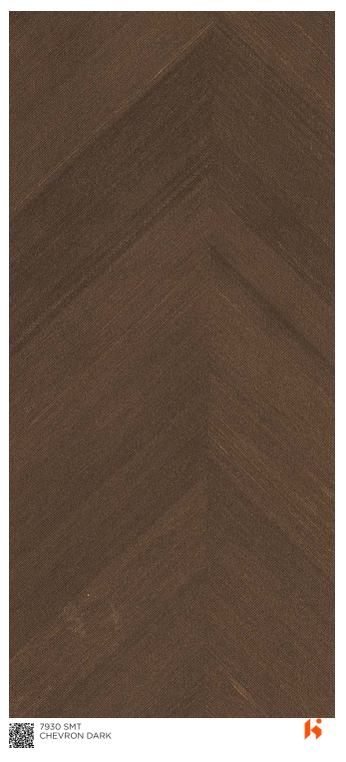 Virgo ABCO 0.8mm Laminates - 7930 - Chevron Dark