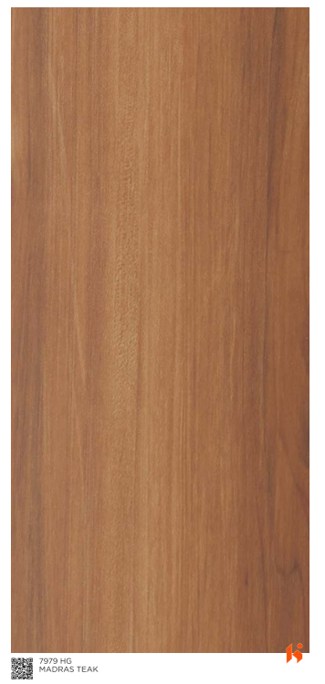 Virgo ABCO 0.8mm Laminates - 7979 - Madras Teak