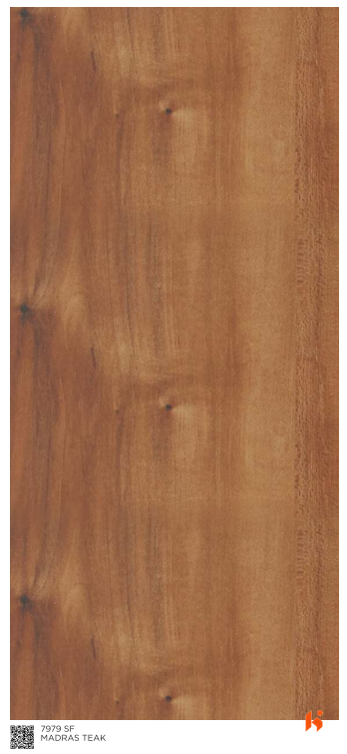 Virgo ABCO 0.8mm Laminates - 7979 - Madras Teak