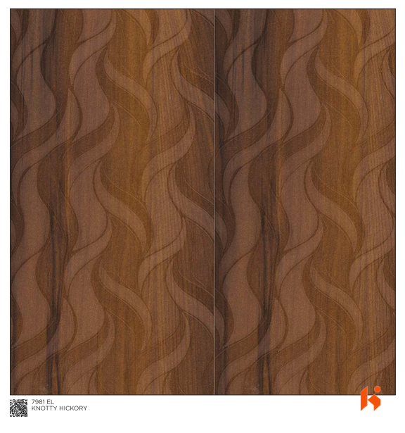 Virgo ABCO 0.8mm Laminates - 7981 - Knotty Hickory