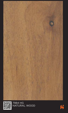 Virgo ABCO 0.8mm Laminates - 7984 - Natural Wood