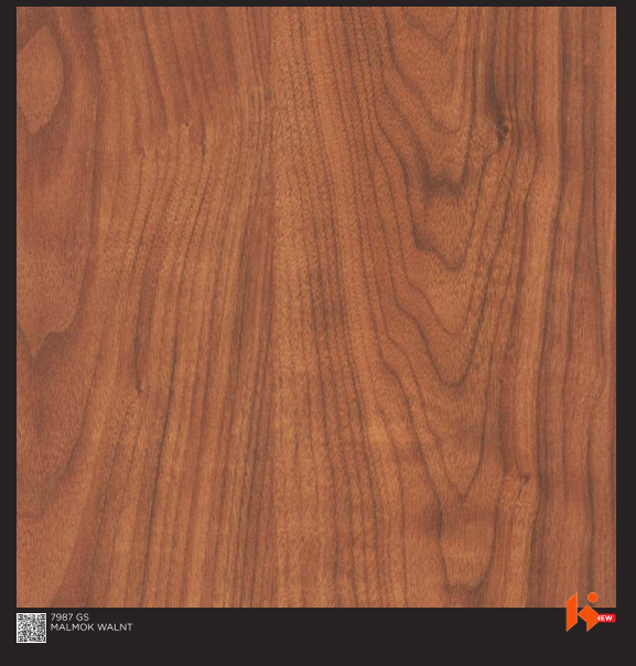 Virgo ABCO 0.8mm Laminates - 7987 - Malmok Walnut
