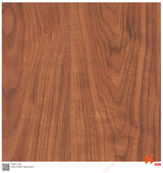 Virgo ABCO 0.8mm Laminates - 7987 - Malmok Walnut