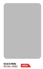 Virgo Abco Mica 1mm - 9153 - Royal Grey