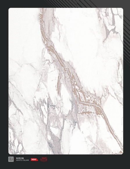 Virgo Abco Mica 1mm - 9235 - White Italian