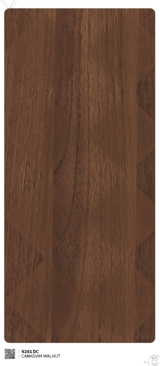 Virgo Abco Mica 1mm - 9261 - Canadian Walnut