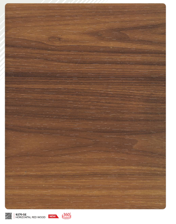 Virgo Abco Mica 1mm - 9270 - Horizontal Red Wood
