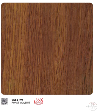 Virgo Abco Mica 1mm - 9511 - Roast Walnut