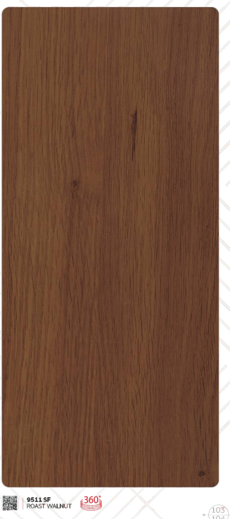 Virgo Abco Mica 1mm - 9511 - Roast Walnut