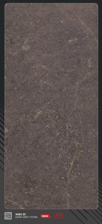 Virgo Abco Mica 1mm - 9685 - Dark Grey Stone