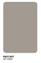 Virgo Abco Mica 1mm - 9903 - Jet Grey