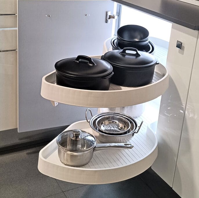 Ebco Double Corner Pullout (Soft Close)