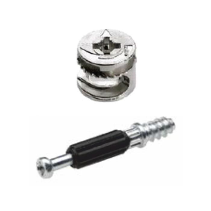 Hettich Minifix 2 Part (Rastex- 2 Part Set)