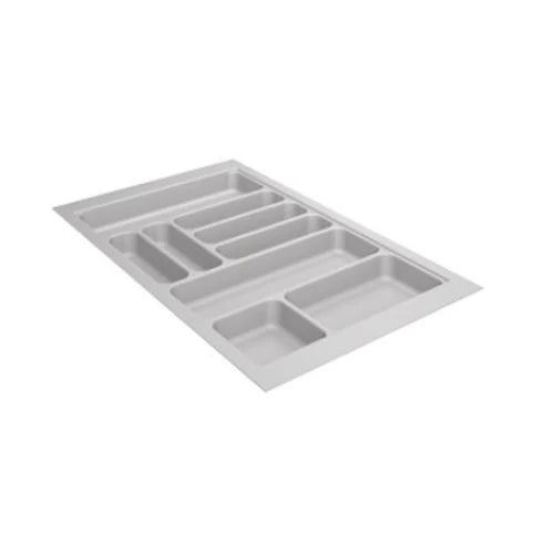 Hettich OrgaTray 440 Trimmable (Fixed Partition Cutlery) - Silver