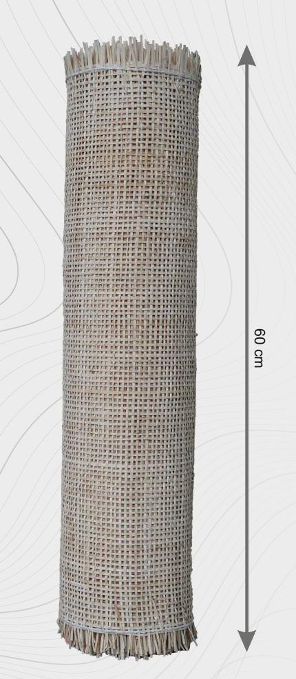 Rattanex Cane Webbing - Square Natural Dark