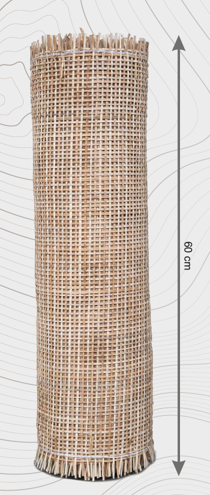 Rattanex Cane Webbing - Square Natural Mix
