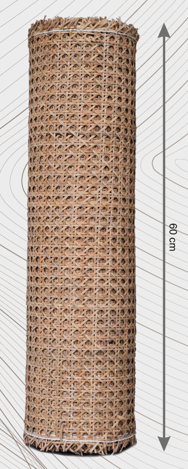 Rattanex Cane Webbing - Star Natural Brown