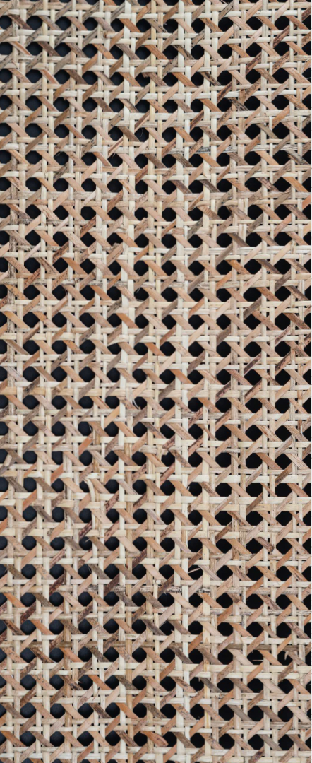 Rattanex Cane Webbing - Star Natural Mix