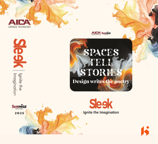 Aica Sunmica 0.8mm Laminates - Broken Bricks - 5431