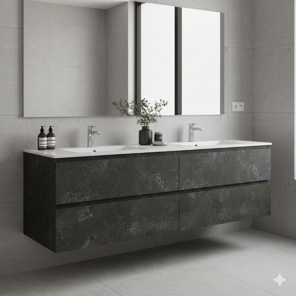 Khidki Trendsetter 1mm Laminates - 30016 - Midnight Stone