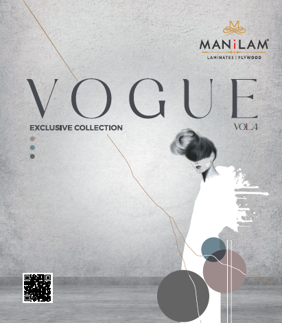 Manilam Vogue 0.8mm Laminates - 6965 - Snowline
